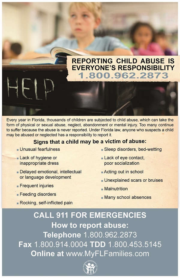 florida abuse reporting laws