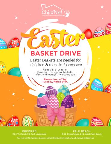 easter basket drive 