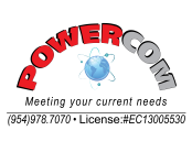 Power Com logo